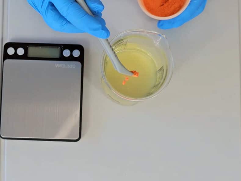 If using mica, now's the time to add it