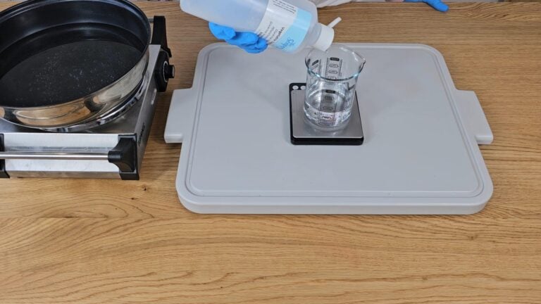 weigh the phase A ingredients weigh the phase A ingredients