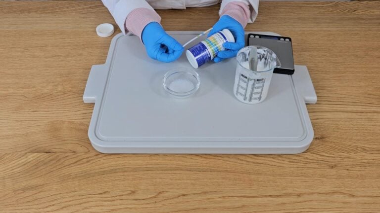 check the pH of the finished product check the pH of the finished product