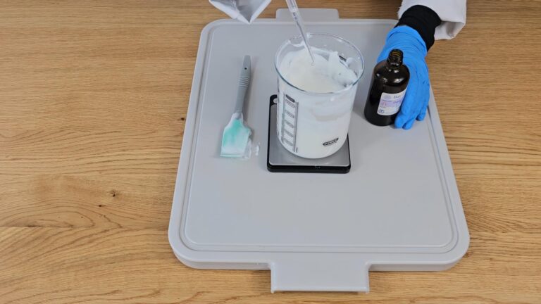 Add the preservative Add the preservative