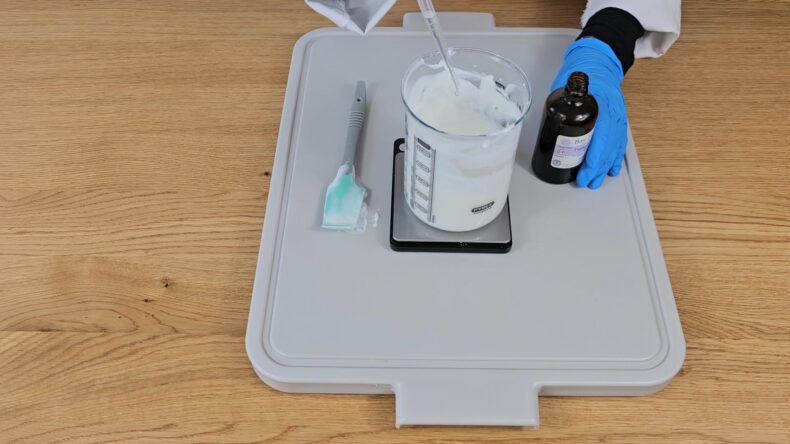 Add the preservative