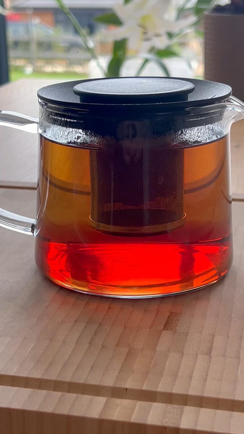 Begin by making your herbal infusion.