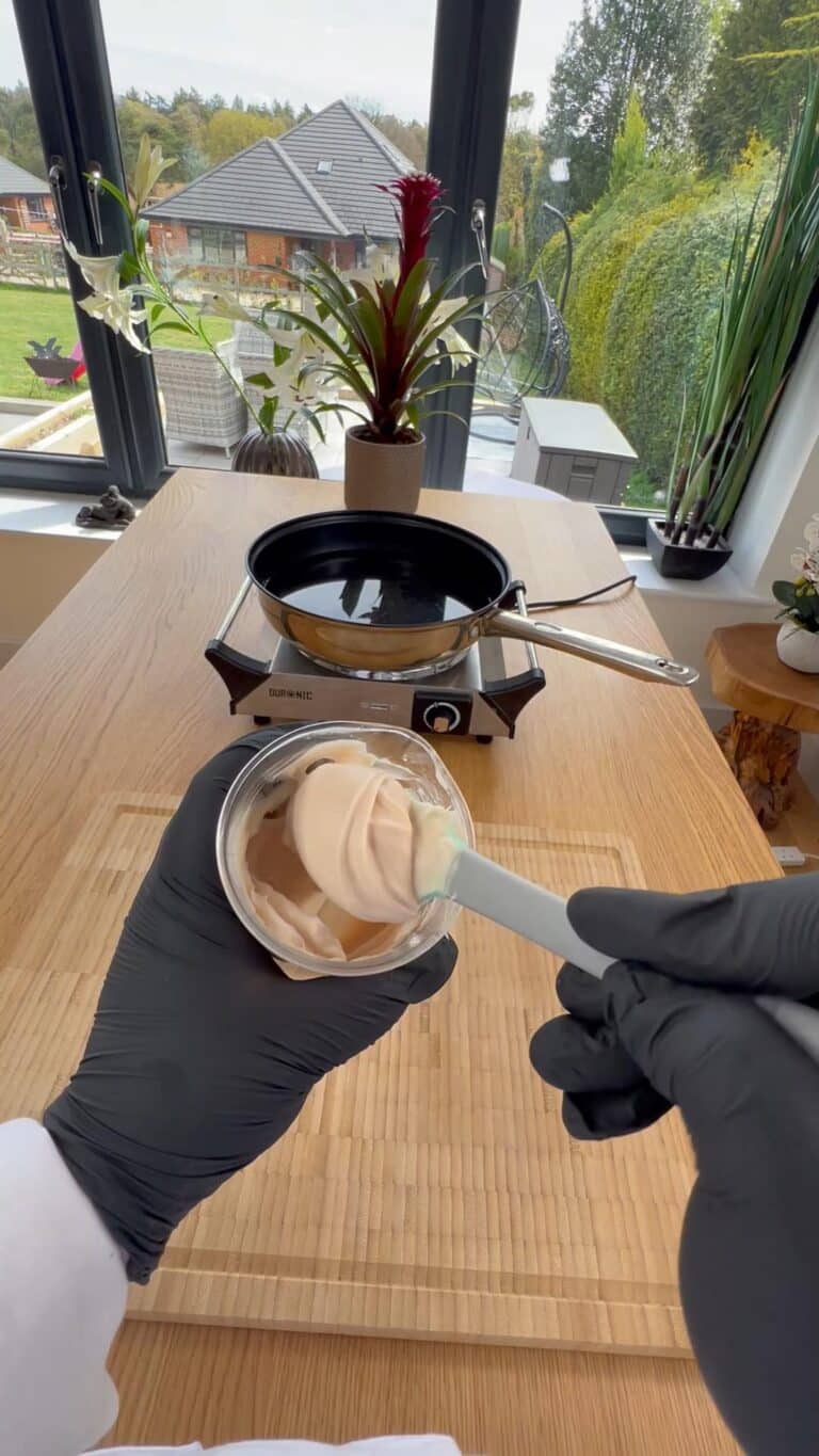 we need the mixture to drop to below 104F/40C