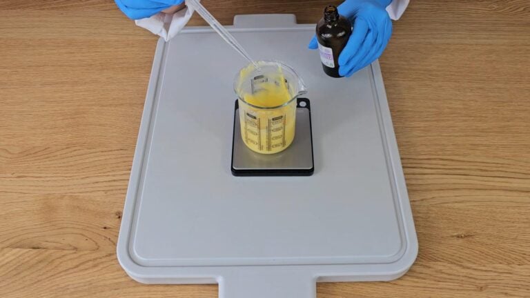 add the preservative add the preservative