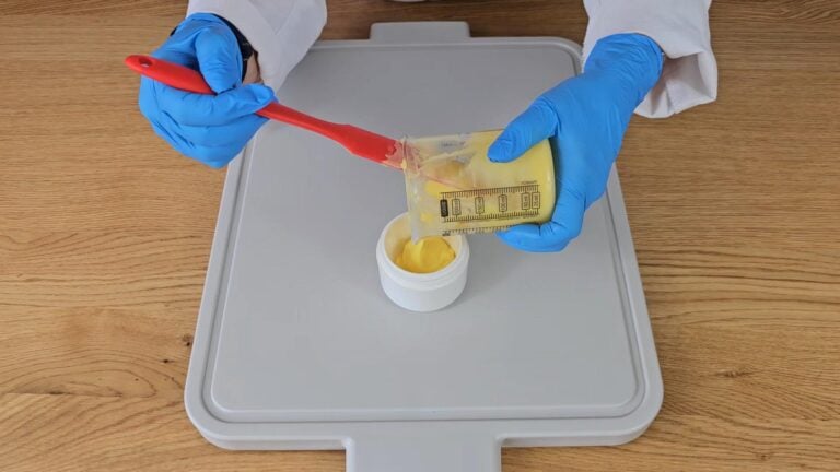 Transfer to a clean sterile jar Transfer to a clean sterile jar