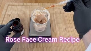 diy rose face cream