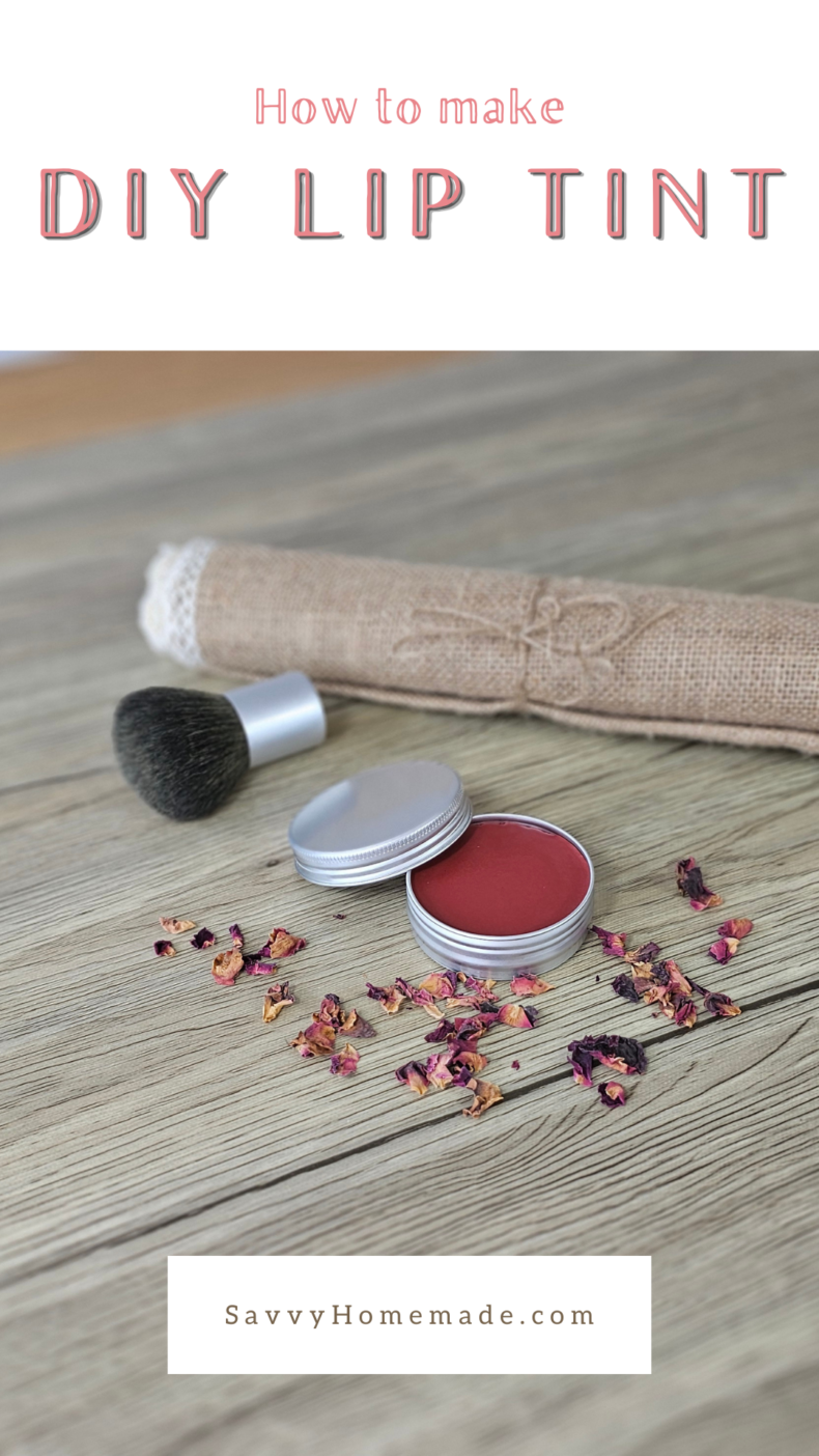 DIY lip and cheek tint pin
