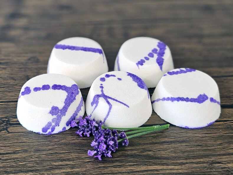 DIY lavender shower steamers DIY lavender shower steamers
